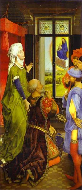 Rogier van der Weyden Middelburg Altarpiece Sweden oil painting art